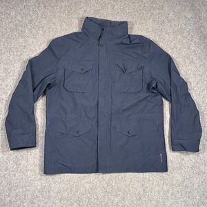 66 Degree North Navy Blue Gore-Tex Lightweight Field Jacket Men's Size XL